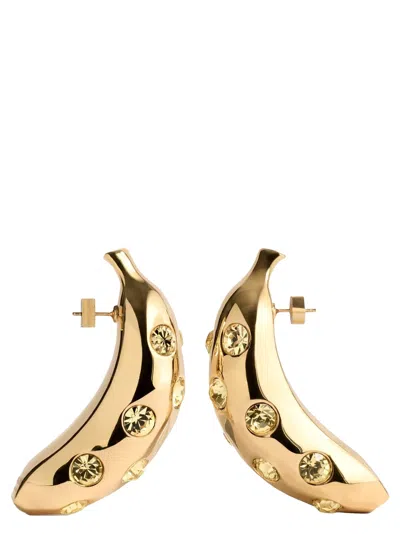 Jacquemus Women The Bananes Earrings In Gold