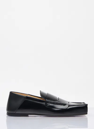 Jacquemus Women Les Mocassins Carre Loafers In Black