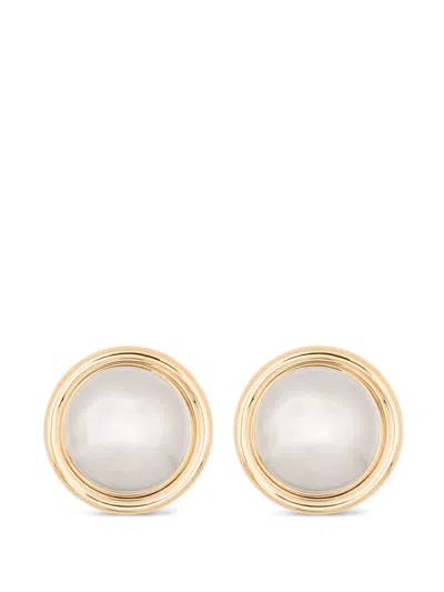 Jacquemus Women Les Pendants Rond Earrings In Gold