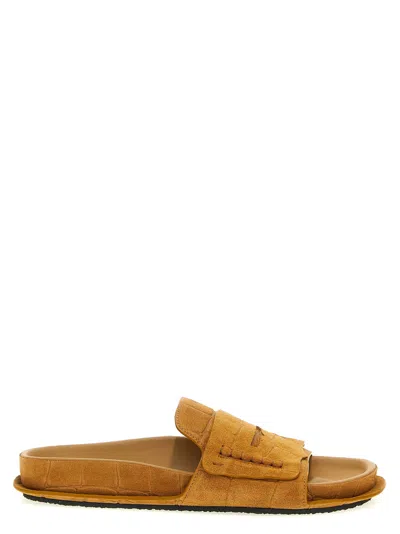 Jacquemus Women 'les Sandales Mocassin' Sandals In Brown