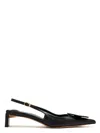 Jacquemus Pointed Toe Pumps With Geometric Embellishments