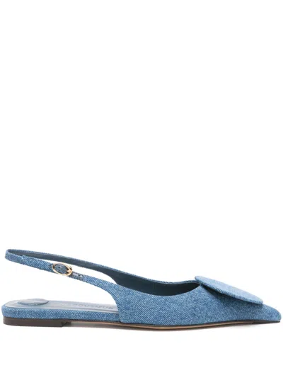 Jacquemus Women Les Slingbacks Duelo Ballets In Multi