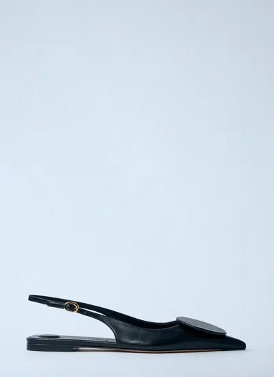 Jacquemus Women Les Slingbacks Duelo Pumps In Black