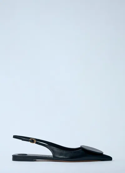 Jacquemus Women Les Slingbacks Duelo Pumps In Black