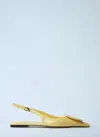 Jacquemus Women Les Slingbacks Duelo Pumps In Yellow