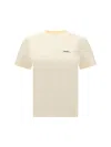 Jacquemus Women Logoed T-shirt In Neutral