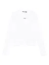Jacquemus Women Long-sleeved T-shirt With Applique In White