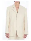 Jacquemus La Veste D'homme Wool-blend Blazer In Beige