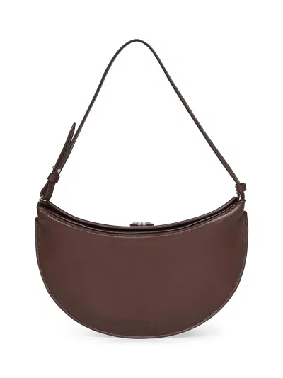 Jacquemus Women Midnight Brown The Small Ovalo Convertible Hobo Bag