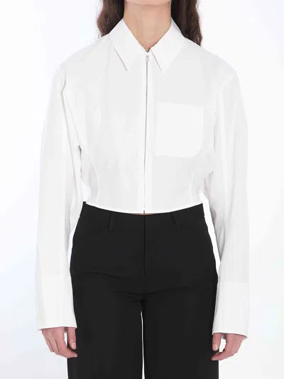 Jacquemus Women Miranda Shirt In White