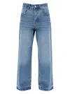 Jacquemus Wide-leg Jeans In Blue