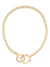 Jacquemus Necklace The Round Square In Oro