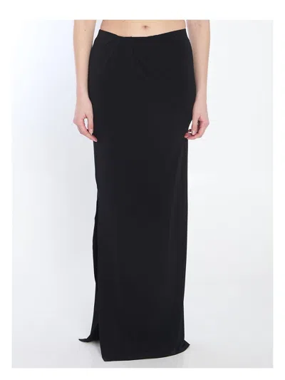 JACQUEMUS WOMEN'S PEPLO LONG SKIRT