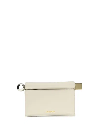 JACQUEMUS JACQUEMUS WOMEN ROND CARRÉ CLUTCH BAG