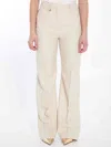 Jacquemus Sauge Trousers In White