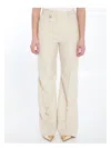 Jacquemus Sauge Trousers In Beige