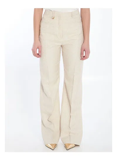 JACQUEMUS WOMEN'S SAUGE TROUSERS