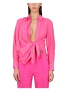Jacquemus La Chemise Bahia Shirt In Pink