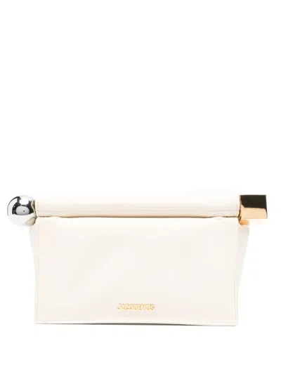 Jacquemus Women Small Rond Carré Clutch In Multi