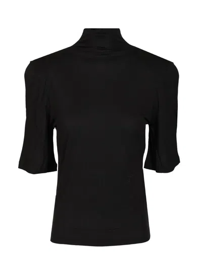 Jacquemus Women "spallina" T-shirt In Black