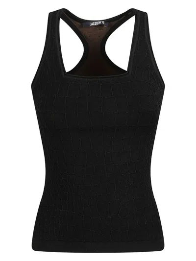 Jacquemus Women's Stylish And Versatile Top In Black