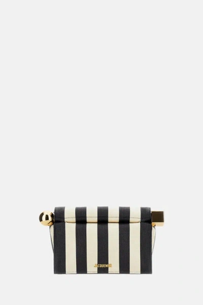 Jacquemus Women The Round Square Clutch In Multi