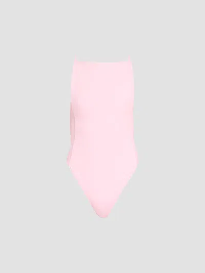 Jacquemus Women's The Sole One-piece Swimsuit In Light Pink