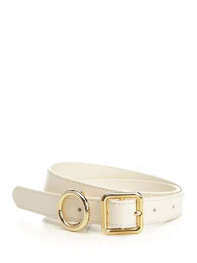 Jacquemus Women Thin Belt "regalo" In White
