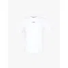 Jacquemus T-shirt Gros Grain With Logo In White