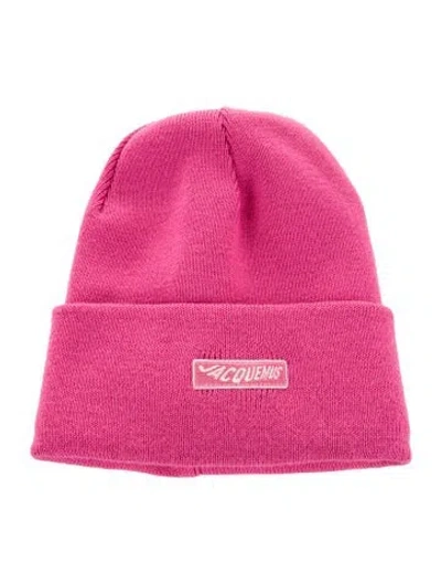 Pre-owned Jacquemus Women's Wool Beanie W/tags In Pink