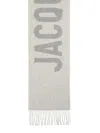 Jacquemus Women Wool Scarf In Gray