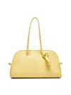 Jacquemus Shoulder Bag 'the Turismo' In Yellow Leather