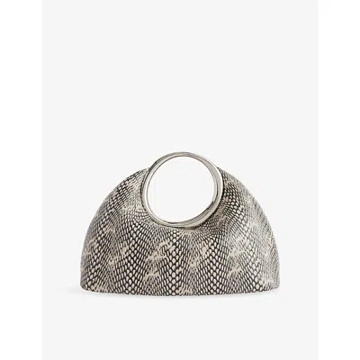 Jacquemus Womens Le Petit Calino Leather Top-handle Bag Beige
