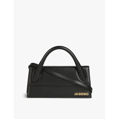 Jacquemus Womens Black Le Chiquito Long Leather Top-handle Bag