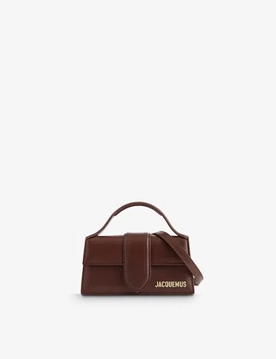 Jacquemus Womens  Le Bambino Leather Shoulder Bag In Brown