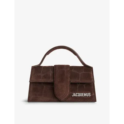 Jacquemus Le Bambino Smooth Leather Bag In Brown