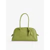 Jacquemus Womens  The Turismo Leather Top-handle Bag In Green 2
