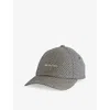 Jacquemus Womens Navy La Casquette Branded Cotton-blend Cap In Blue