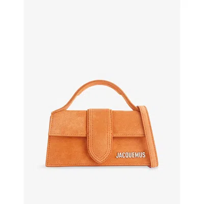 Jacquemus Womens Terracotta Le Bambino Leather Top Handle Bag In Brown