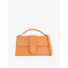 Jacquemus Womens Terracotta Le Grand Bambino Leather Top Handle Bag In Brown