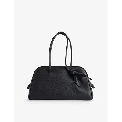Jacquemus Womens Le Grand Turismo Leather Top-handle Bag Black