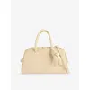 Jacquemus Womens Ivory Le Petit Turismo Leather Shoulder Bag In White