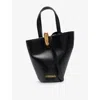 Jacquemus The Mini Bucket Bag Handles In Black