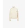 Jacquemus Womens Light Beige Le Camionneur High-neck Cotton Sweatshirt Xs In Neutral