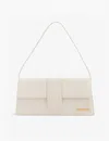 Jacquemus Le Bambino Long Leather Shoulder Bag Women In Light Greige