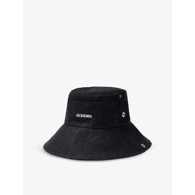 Jacquemus Womens Navy Le Bob De-nîmes Cotton Bucket Bag