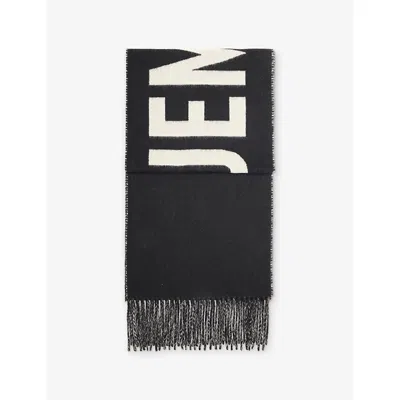 Jacquemus Womens The  Wool Scarf Black