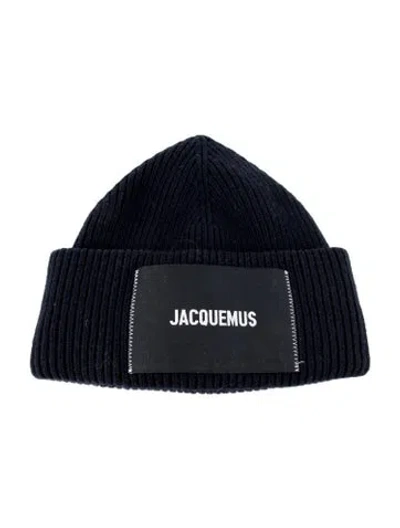 Pre-owned Jacquemus Wool Beanie In Blue