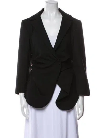Pre-owned Jacquemus Wool Blazer In Black