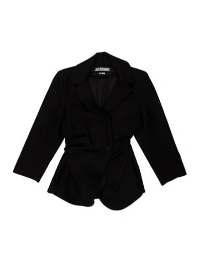 Pre-owned Jacquemus Wool Blazer In Black